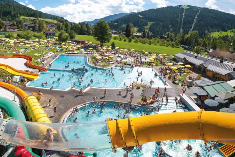 Wasserwelt Wagrain Sommer